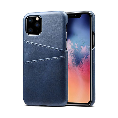 Custodia Lusso Pelle Cover R10 per Apple iPhone 11 Pro Max Blu