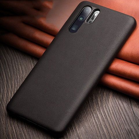 Custodia Lusso Pelle Cover R11 per Huawei P30 Pro New Edition Nero