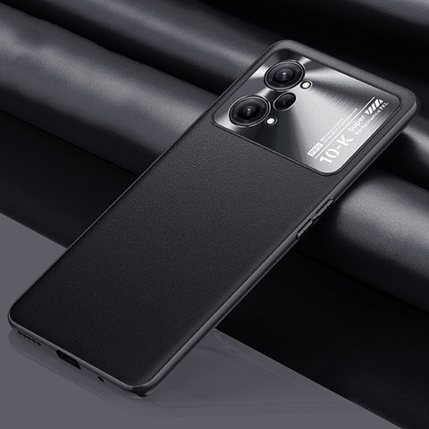 Custodia Lusso Pelle Cover S01 per Oppo K10 Pro 5G Nero