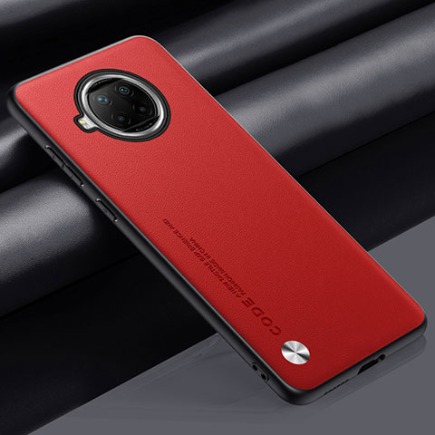 Custodia Lusso Pelle Cover S01 per Xiaomi Mi 10i 5G Rosso