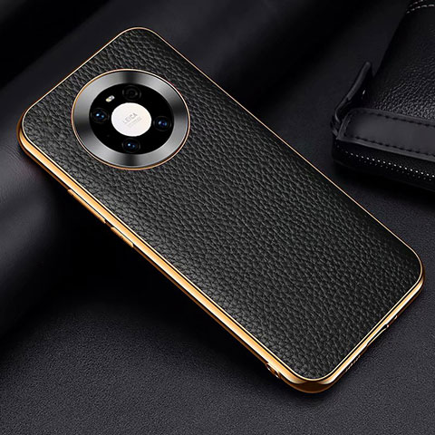 Custodia Lusso Pelle Cover S03 per Huawei Mate 40 Pro Nero