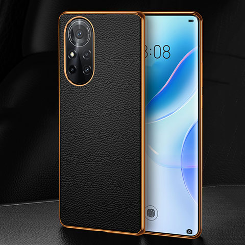 Custodia Lusso Pelle Cover S07 per Huawei Nova 8 5G Nero