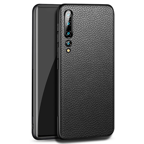 Custodia Lusso Pelle Cover S08 per Xiaomi Mi 10 Nero