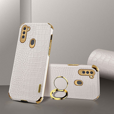 Custodia Lusso Pelle Cover XD1 per Samsung Galaxy M11 Bianco