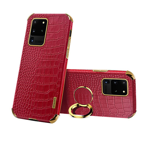 Custodia Lusso Pelle Cover XD1 per Samsung Galaxy S20 Ultra 5G Rosso