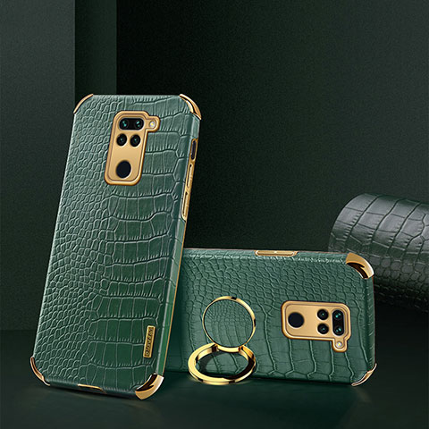 Custodia Lusso Pelle Cover XD1 per Xiaomi Redmi Note 9 Verde