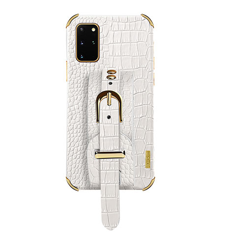 Custodia Lusso Pelle Cover XD2 per Samsung Galaxy S20 Plus Bianco