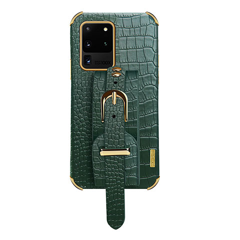 Custodia Lusso Pelle Cover XD2 per Samsung Galaxy S20 Ultra Verde
