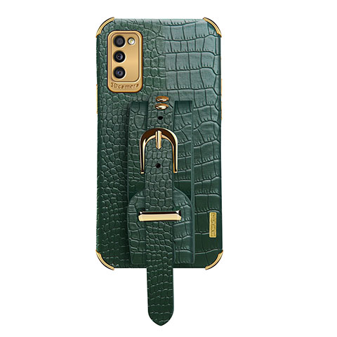 Custodia Lusso Pelle Cover XD5 per Samsung Galaxy A41 Verde