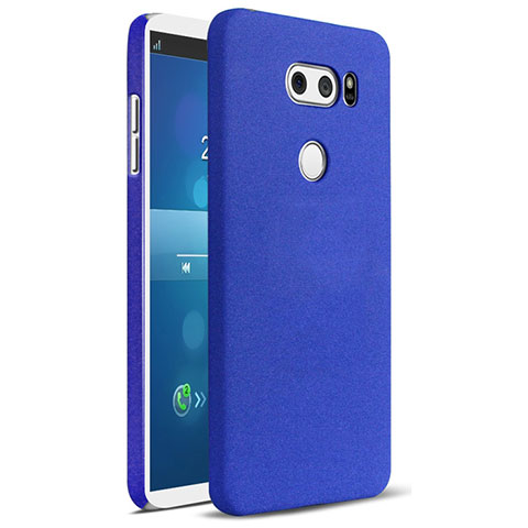 Custodia Plastica Cover Rigida Sabbie Mobili per LG V30 Blu