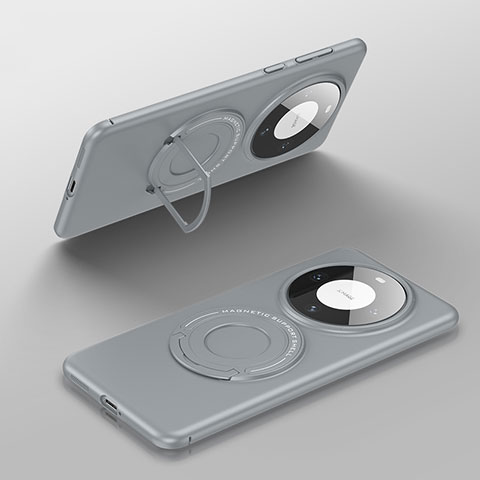 Custodia Plastica Rigida Cover Opaca con Mag-Safe Magnetic per Huawei Mate 60 Grigio