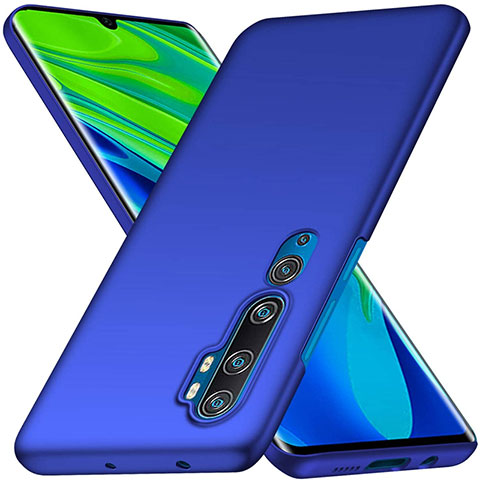 Custodia Plastica Rigida Cover Opaca D01 per Xiaomi Mi Note 10 Pro Blu