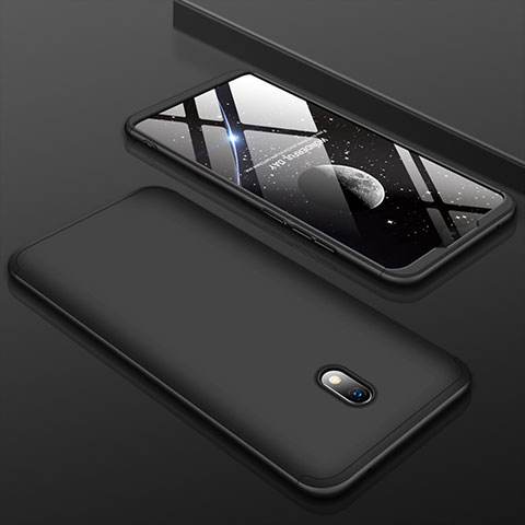 Custodia Plastica Rigida Cover Opaca Fronte e Retro 360 Gradi M01 per Xiaomi Redmi 8A Nero