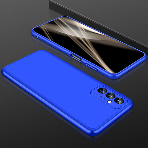 Custodia Plastica Rigida Cover Opaca Fronte e Retro 360 Gradi P01 per Samsung Galaxy F13 4G Blu