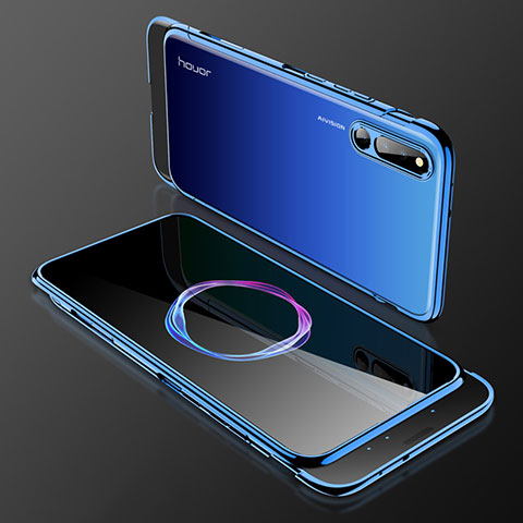 Custodia Plastica Rigida Cover Opaca Fronte e Retro 360 Gradi per Huawei Honor Magic 2 Blu