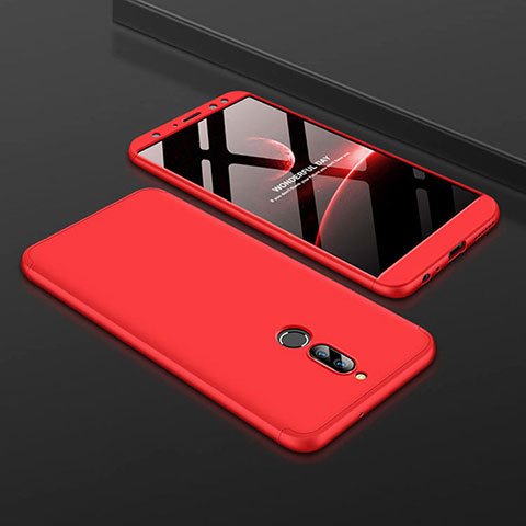 Custodia Plastica Rigida Cover Opaca Fronte e Retro 360 Gradi per Huawei Nova 2i Rosso