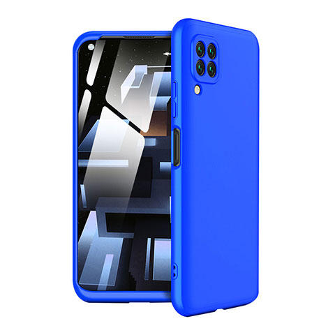 Custodia Plastica Rigida Cover Opaca Fronte e Retro 360 Gradi per Huawei Nova 6 SE Blu