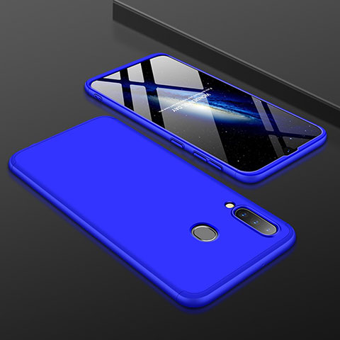 Custodia Plastica Rigida Cover Opaca Fronte e Retro 360 Gradi per Samsung Galaxy A30 Blu