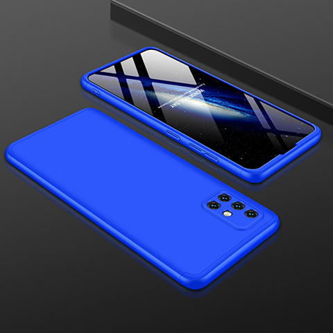 Custodia Plastica Rigida Cover Opaca Fronte e Retro 360 Gradi per Samsung Galaxy A51 5G Blu