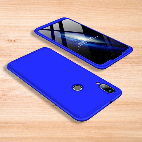 Custodia Plastica Rigida Cover Opaca Fronte e Retro 360 Gradi per Xiaomi Mi Play 4G Blu