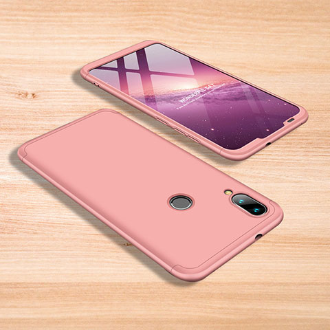 Custodia Plastica Rigida Cover Opaca Fronte e Retro 360 Gradi per Xiaomi Mi Play 4G Rosa