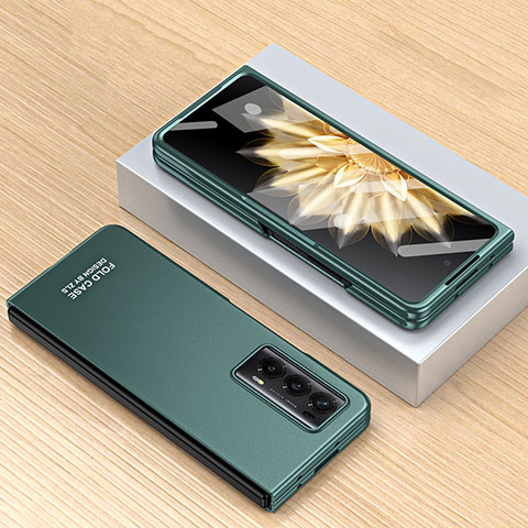 Custodia Plastica Rigida Cover Opaca Fronte e Retro 360 Gradi ZL1 per Huawei Honor Magic V2 5G Verde