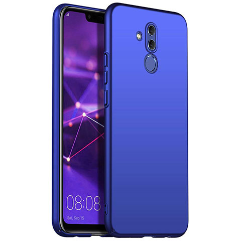 Custodia Plastica Rigida Cover Opaca G01 per Huawei Mate 20 Lite Blu