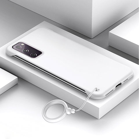 Custodia Plastica Rigida Cover Opaca JS1 per Samsung Galaxy S20 Lite 5G Bianco
