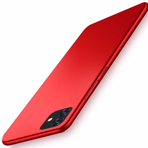 Custodia Plastica Rigida Cover Opaca M01 per Apple iPhone 11 Rosso