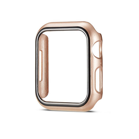 Custodia Plastica Rigida Cover Opaca M01 per Apple iWatch 5 40mm Oro