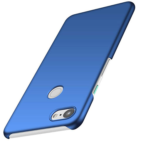 Custodia Plastica Rigida Cover Opaca M01 per Google Pixel 3 Blu