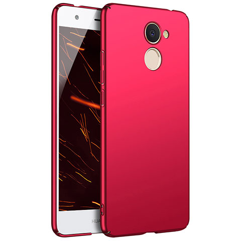 Custodia Plastica Rigida Cover Opaca M01 per Huawei Enjoy 7 Plus Rosso