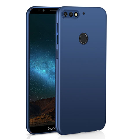 Custodia Plastica Rigida Cover Opaca M01 per Huawei Enjoy 8 Blu