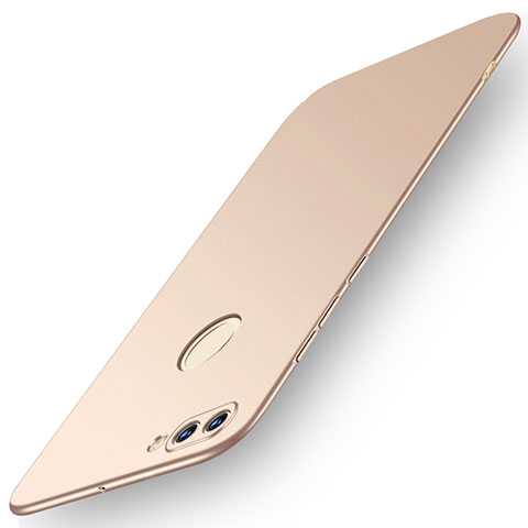 Custodia Plastica Rigida Cover Opaca M01 per Huawei Enjoy 8 Plus Oro