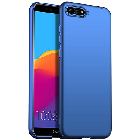 Custodia Plastica Rigida Cover Opaca M01 per Huawei Enjoy 8e Blu