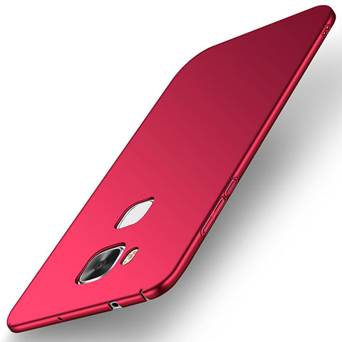 Custodia Plastica Rigida Cover Opaca M01 per Huawei GX8 Rosso