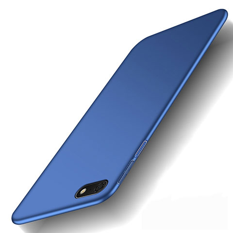 Custodia Plastica Rigida Cover Opaca M01 per Huawei Honor 7S Blu