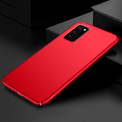 Custodia Plastica Rigida Cover Opaca M01 per Huawei Honor V30 5G Rosso