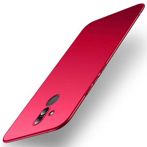 Custodia Plastica Rigida Cover Opaca M01 per Huawei Mate 20 Lite Rosso