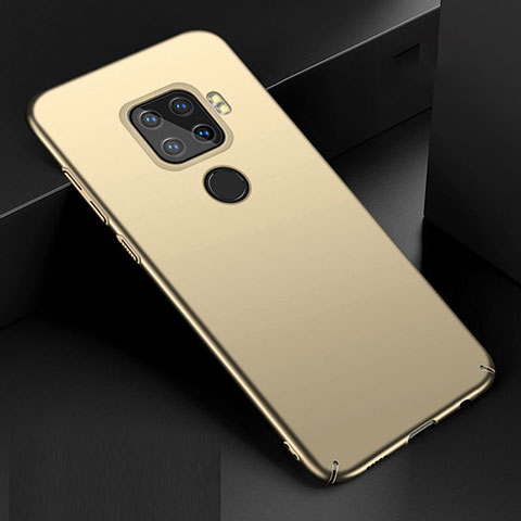 Custodia Plastica Rigida Cover Opaca M01 per Huawei Mate 30 Lite Oro