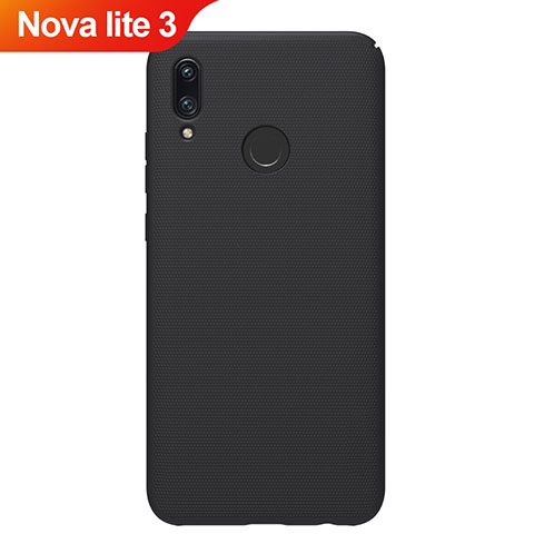 Custodia Plastica Rigida Cover Opaca M01 per Huawei Nova Lite 3 Nero