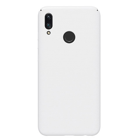 Custodia Plastica Rigida Cover Opaca M01 per Huawei P Smart (2019) Bianco