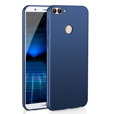 Custodia Plastica Rigida Cover Opaca M01 per Huawei P Smart Blu