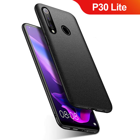 Custodia Plastica Rigida Cover Opaca M01 per Huawei P30 Lite Nero