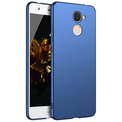 Custodia Plastica Rigida Cover Opaca M01 per Huawei Y7 Prime Blu