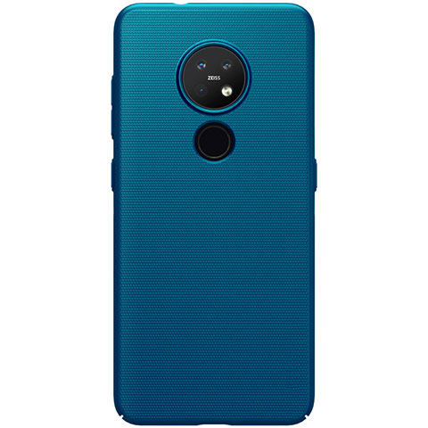 Custodia Plastica Rigida Cover Opaca M01 per Nokia 7.2 Blu