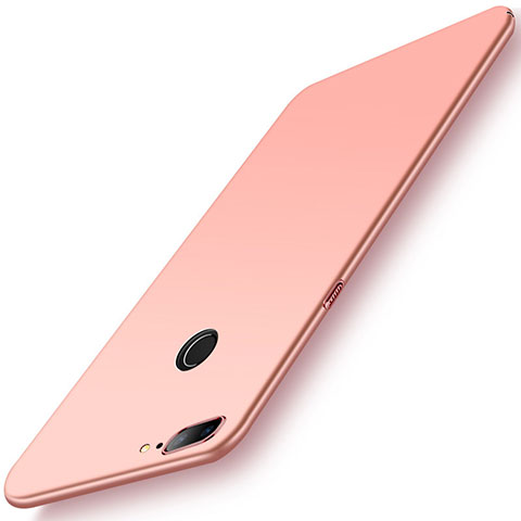 Custodia Plastica Rigida Cover Opaca M01 per OnePlus 5T A5010 Oro Rosa