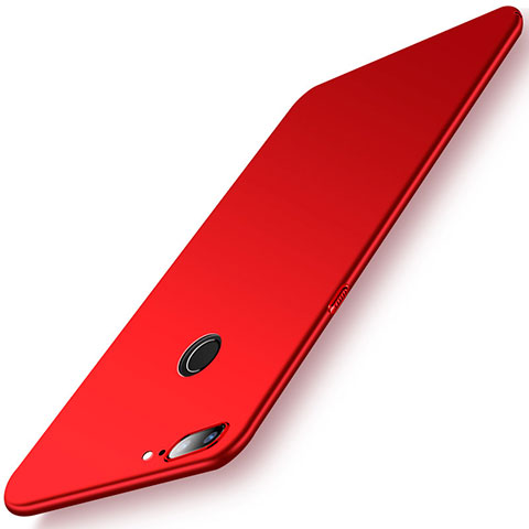 Custodia Plastica Rigida Cover Opaca M01 per OnePlus 5T A5010 Rosso