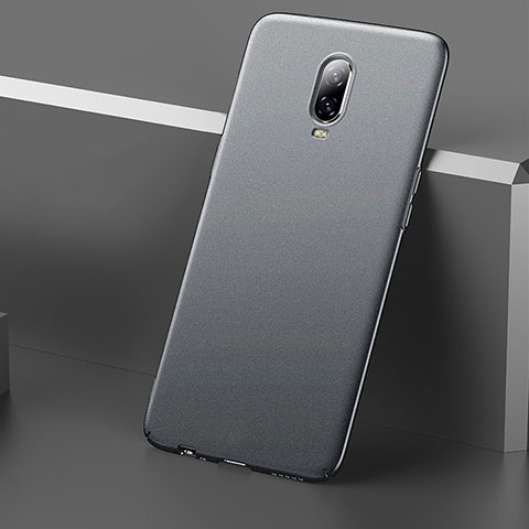 Custodia Plastica Rigida Cover Opaca M01 per OnePlus 6T Grigio