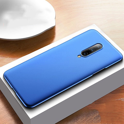 Custodia Plastica Rigida Cover Opaca M01 per OnePlus 7T Pro 5G Blu